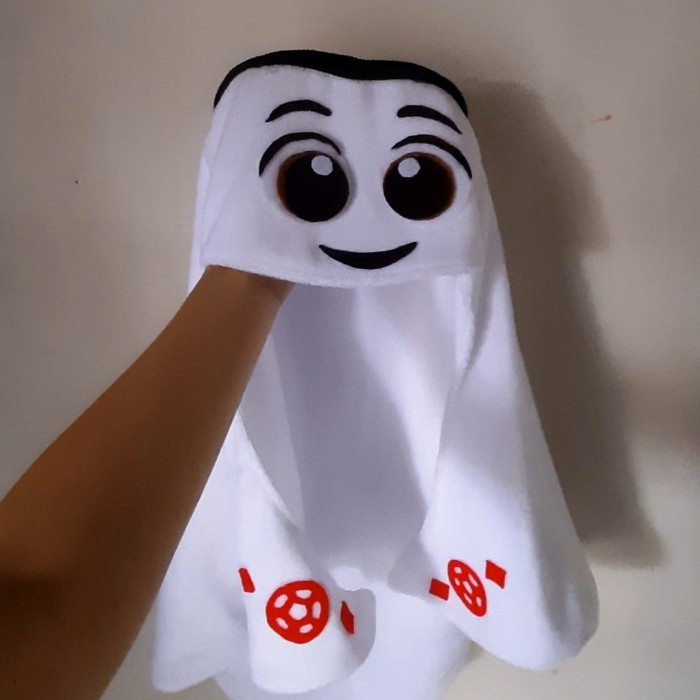 Promo Topi Laeeb Maskot La'Eeb Qatar Topi La Eeb Handmade
