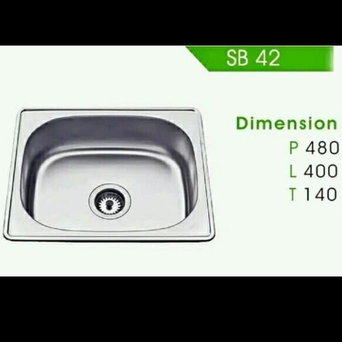 KITCHEN SINK ROYAL 1 LUBANG SB 42