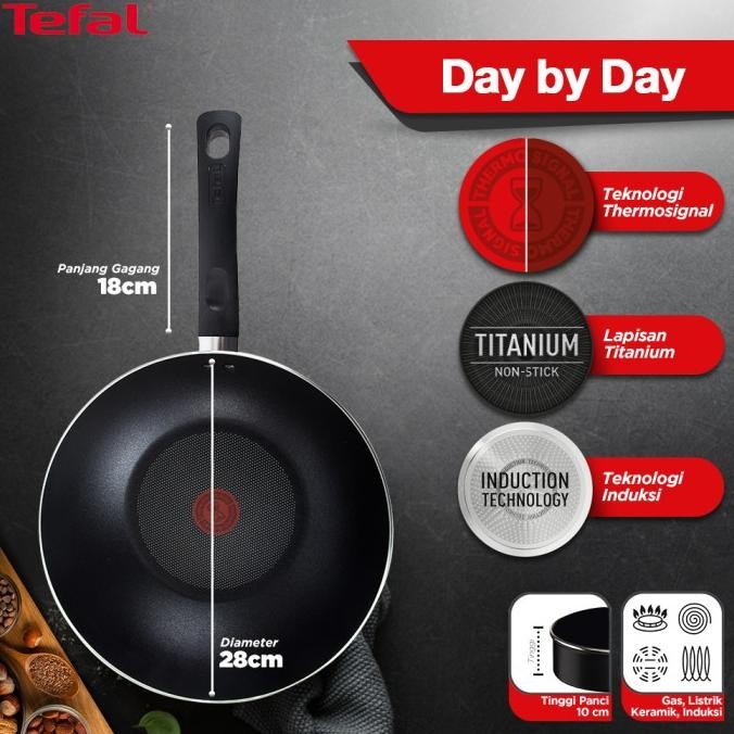 Tefal Wajan & Panci Complete Set 3 - Penggorengan