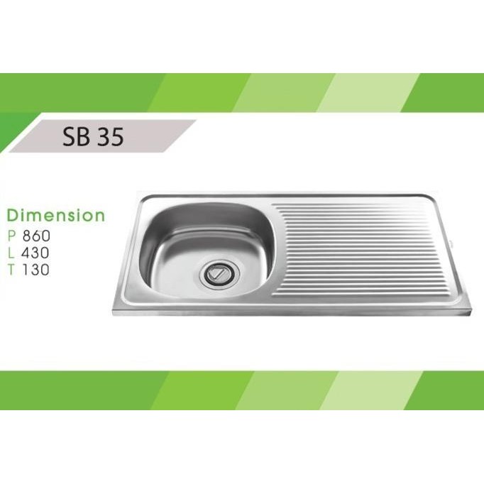Bak Cuci Piring Sb 35 Royal / Kitchen Sink SB35