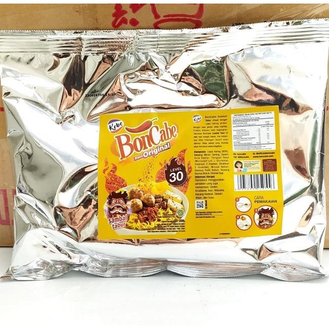

Bon Cabe Level 10 15 30 / Kobe Boncabe Cabe Cabai Bubuk Tabur Pedas