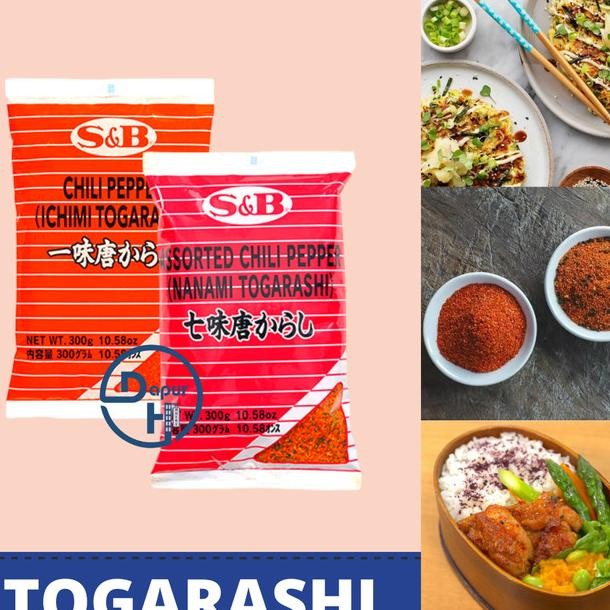 

S&B Ichi & Shici Togarashi 300 G / Bubuk Cabe Jepang / Chil