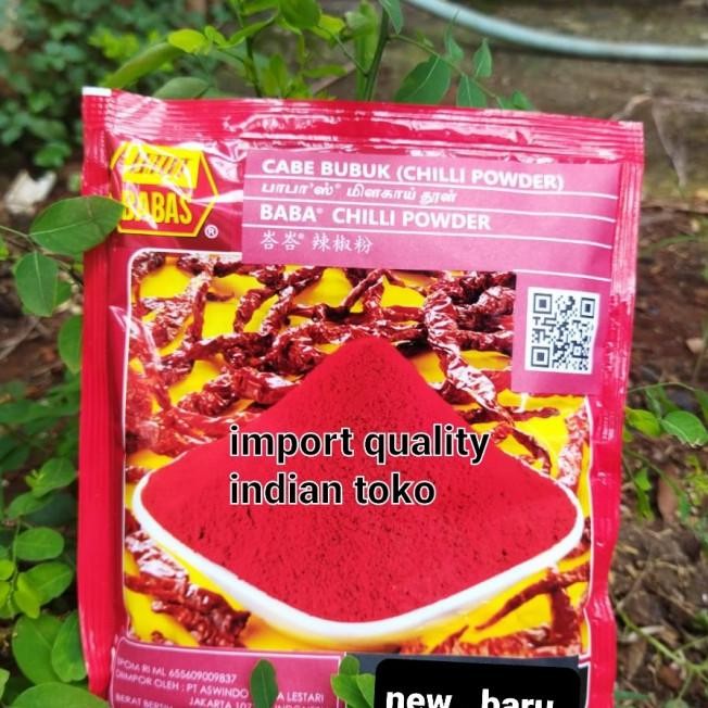 

Babas Chilli Powder/ Bubuk Cabe 250 Gram