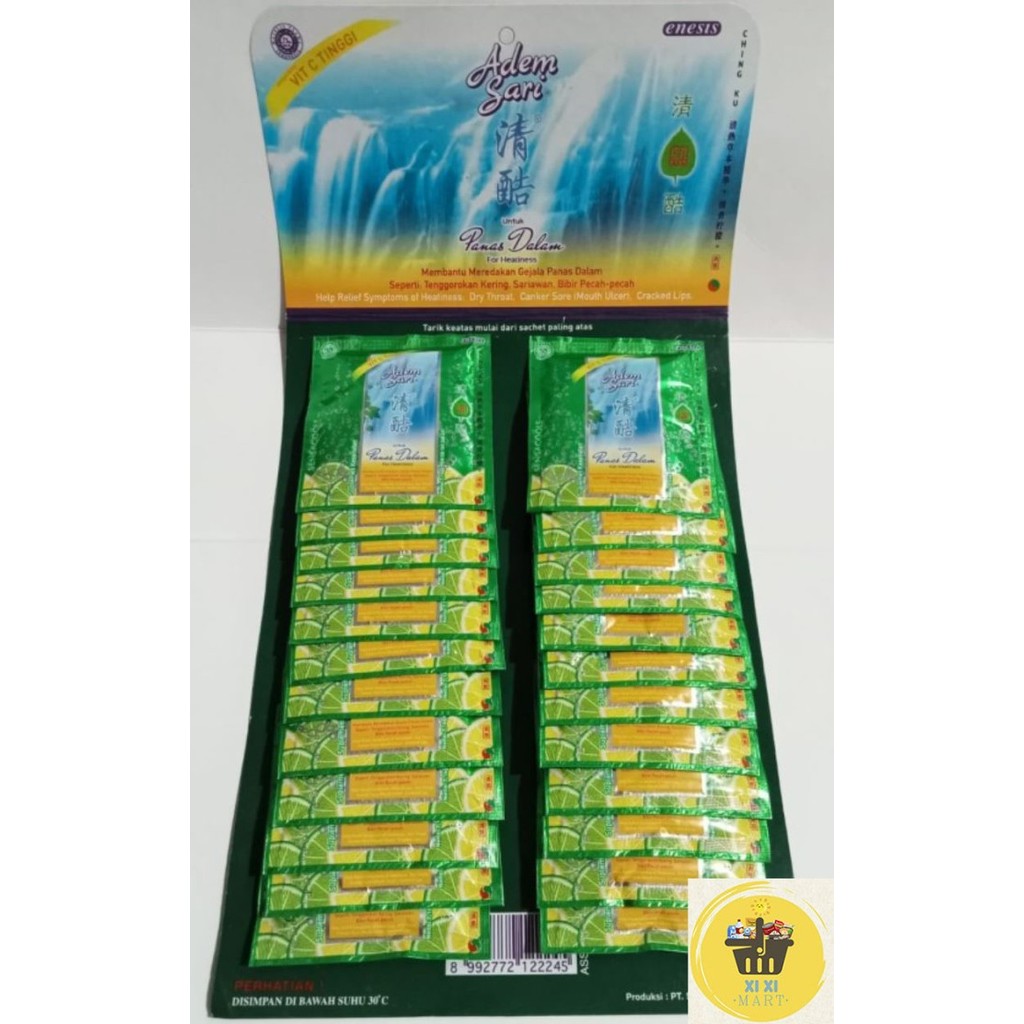 

SALE Adem Sari 1 Pack isi 24 Sachet (@7gr)