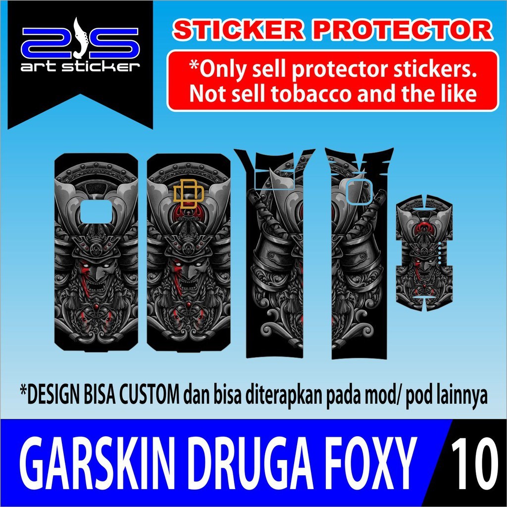Promo2pcs - Druga Foxy Garskin Stiker/not Case Premium Quality CustomCOD