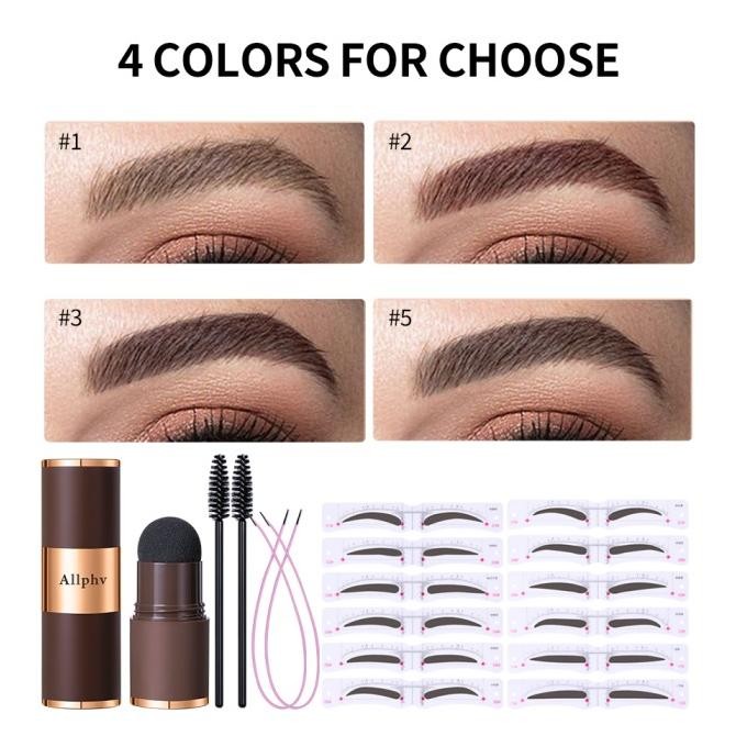 

Allphv Kit Perangko Bubuk Pembentuk Alis Tahan Air Eyebrow Powder Original Dan Terpercaya