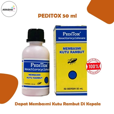 Peditox obat kutu rambut / obat kutu