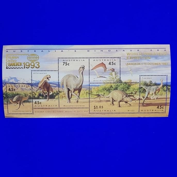 

Prangko/Perangko Murah/Bagus Australia Dinosaur Era C.T. Bangkok 1993 Original Dan Terpercaya