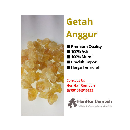 

Berkualitas Getah Anggur 1 Kg