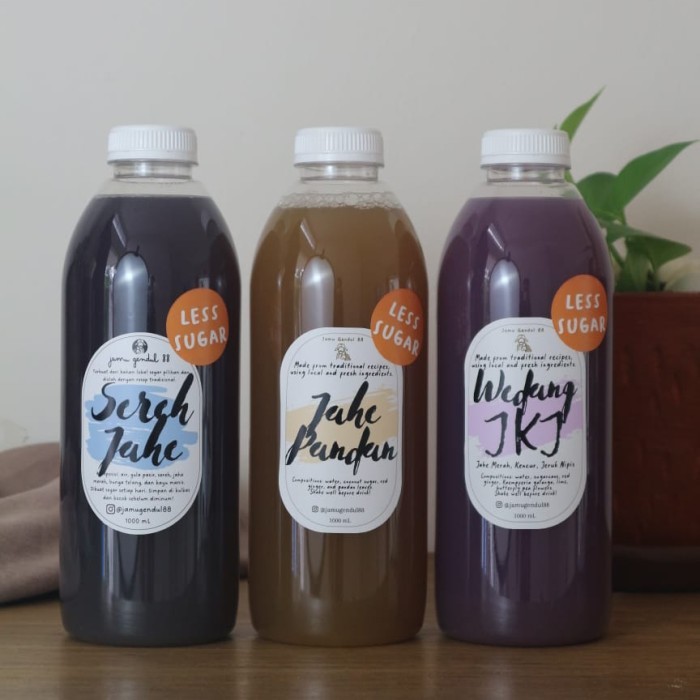 

Terpopuler Team Wedang - Paket Jahe Pandan, Jahe Kencur Jeruk, Dan Sereh Jahe
