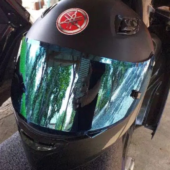 VISOR FLAT HELM YAMAHA VIXION NEW VIXION OLD CARGLOS TERBAIK