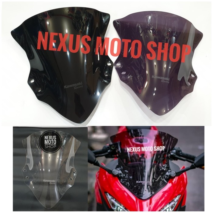 WINDSHIELD NINJA 250 2018 VISOR NINJA 250 NEW WINDSHIELD NINJA 250 FI BEST QUALITY