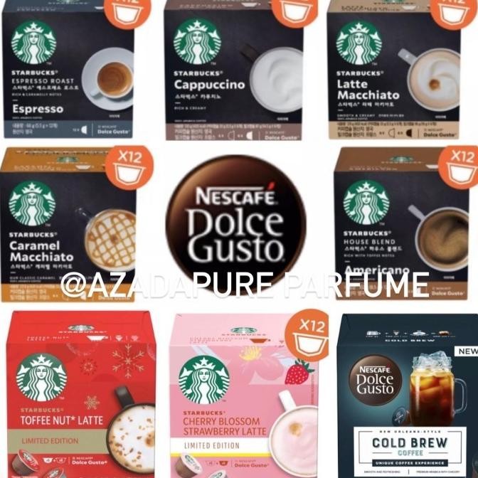 

TERMURAH Nescafe Dolce Gusto NDG Starbucks Coffee Capsule - Import