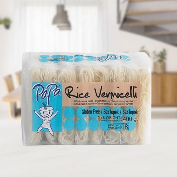 

Papa Rice Vercelli 400G Bihun Beras Polos
