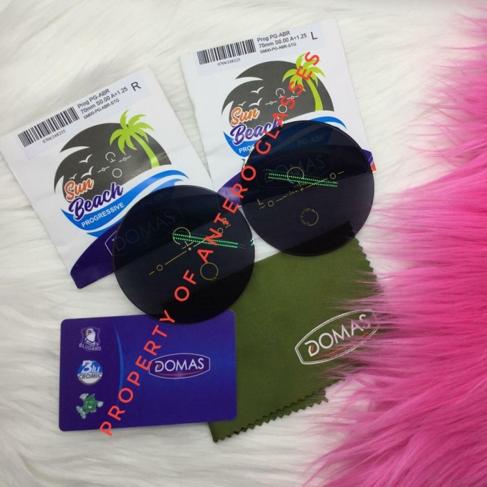 Lensa Progressive Photocromic Blueray Domas Original Tanpa Cylinder