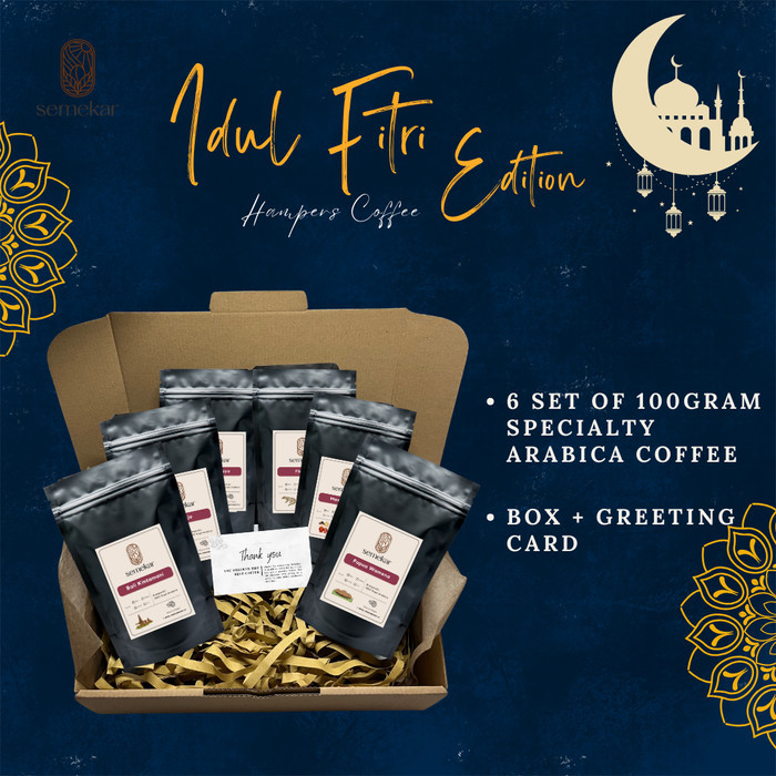

Kopi Gift Box Hampers 6 Varian Nusantara Indonesia Arabica