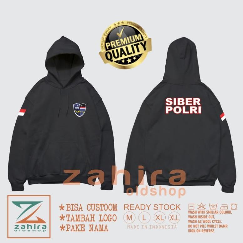 Kemeja Pria Tactical Dinas Proyek Lapangan Hooadie Siber Polri Jaket Siber Polri Sweater Siber Polri