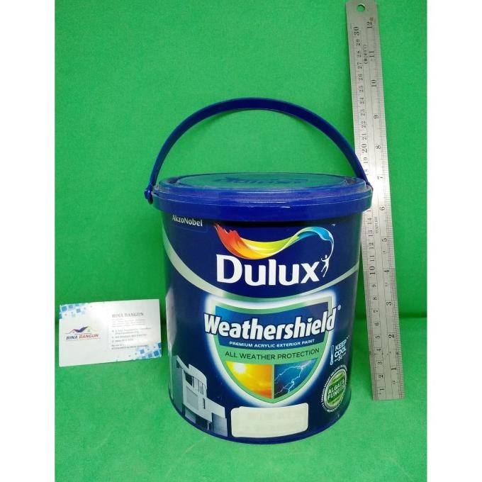 Cat Dulux Weathershield 2290M Brilliant White 1 Galon ( 2,5kg)