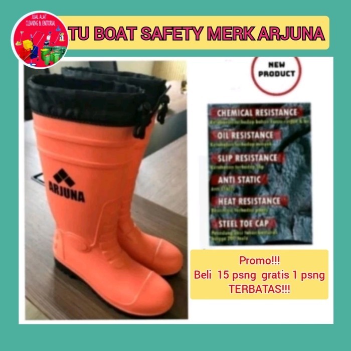 Sepatu boot safety model krisbow