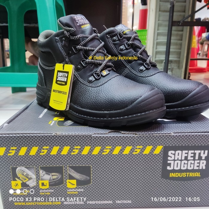 Sepatu Safety Jogger Bestboy S3 Original Safety Shoes Pria