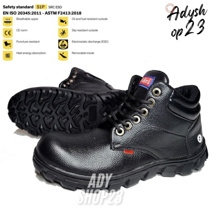 sepatu safety boots kickers sepatu spbu safety kitchen