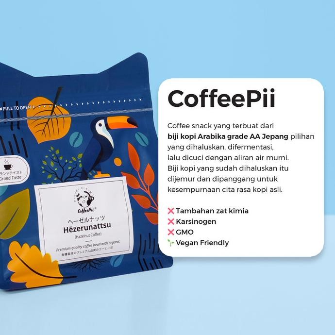 

Coffeepii Bundle All Variant |50 Pcs|Snack Sehat Biji Kopi Arabika|