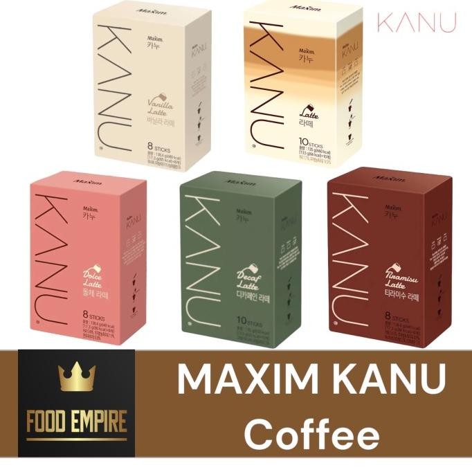 

[ BOX ] MAXIM KANU Coffee Latte | Tiramisu Vanila Dolce | Kopi Korea