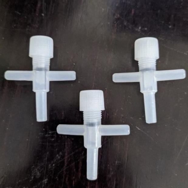 kran keran aerator T kran selang aquarium cabang 3 kran model T
