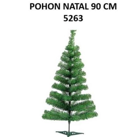 POHON NATAL / CHRISTMAS TREE / POHON NATAL PVC / POHON NATAL UKURAN KECIL / POHON NATAL HIJAU POLOS