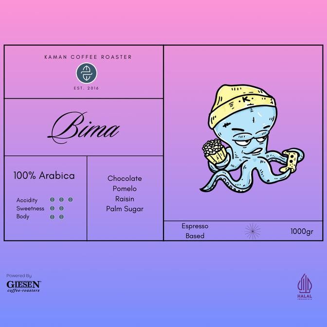 

Kopi Espresso Kaman Coffee Roaster : Full Arabica 1Kg