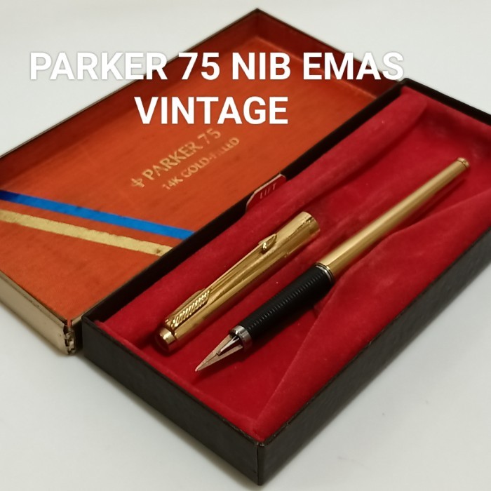 

Farizal - Pena Parker 75 Nib Emas Original No Waterman Sheaffer Pilot Pelikan Sailor Cross St Dupont