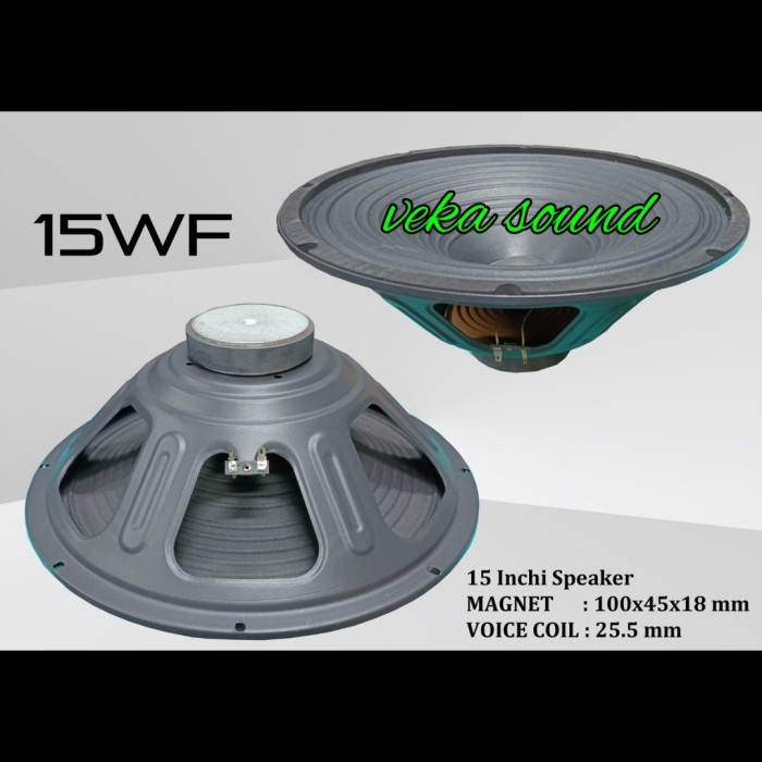 Speaker 15 Inch 15WF Speaker 15 WF Komponen Speaker 15 WF Woofer