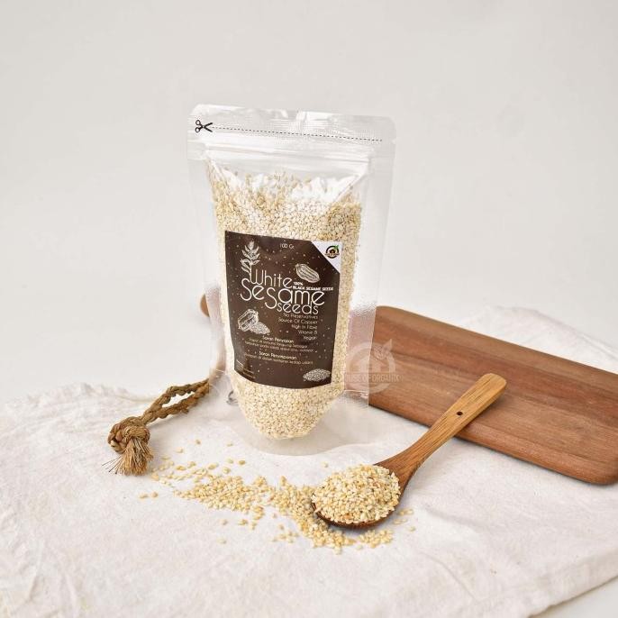 

White Sesame Seeds (biji wijen putih) 1000gr GLM