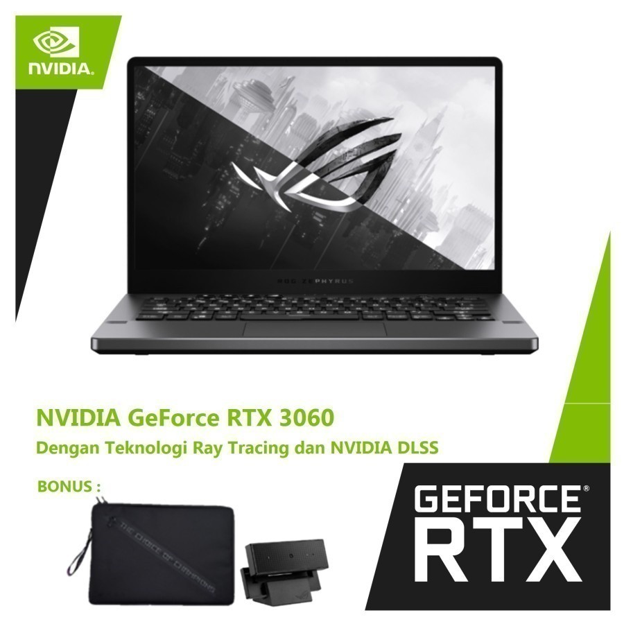 ASUS ROG Zephyrus G14 GA401QM GeForce RTX™ 3060 - Ryzen 9 5900 14QHD