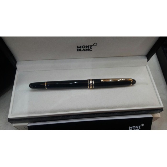 

Ready Pulpen Montblanc ORIGINAL Tipe Meisterstuck Gold Classique Rollerball