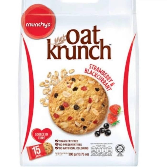 

Oat Krunch Strawberry And Blackcurrant Berkualitas