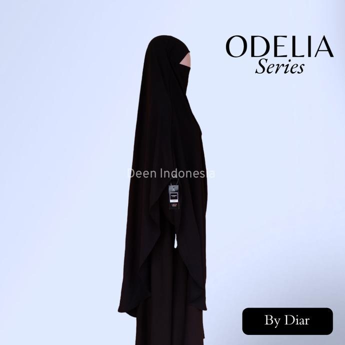 French Khimar Crinkle Cey Airflow Series Odelia FK Premium Jumbo Syari