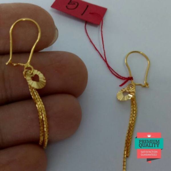 Terlaris Anting emas asli kadar 700 Keren