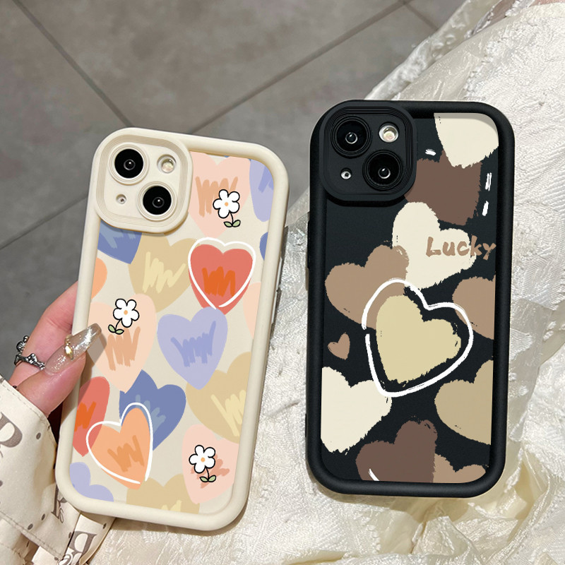 Casing Hp Samsung A25 Samsung A15 4G A15 5G M15 5G F15 A35 5G A55 5G Case pelindung HP aestetik Hati