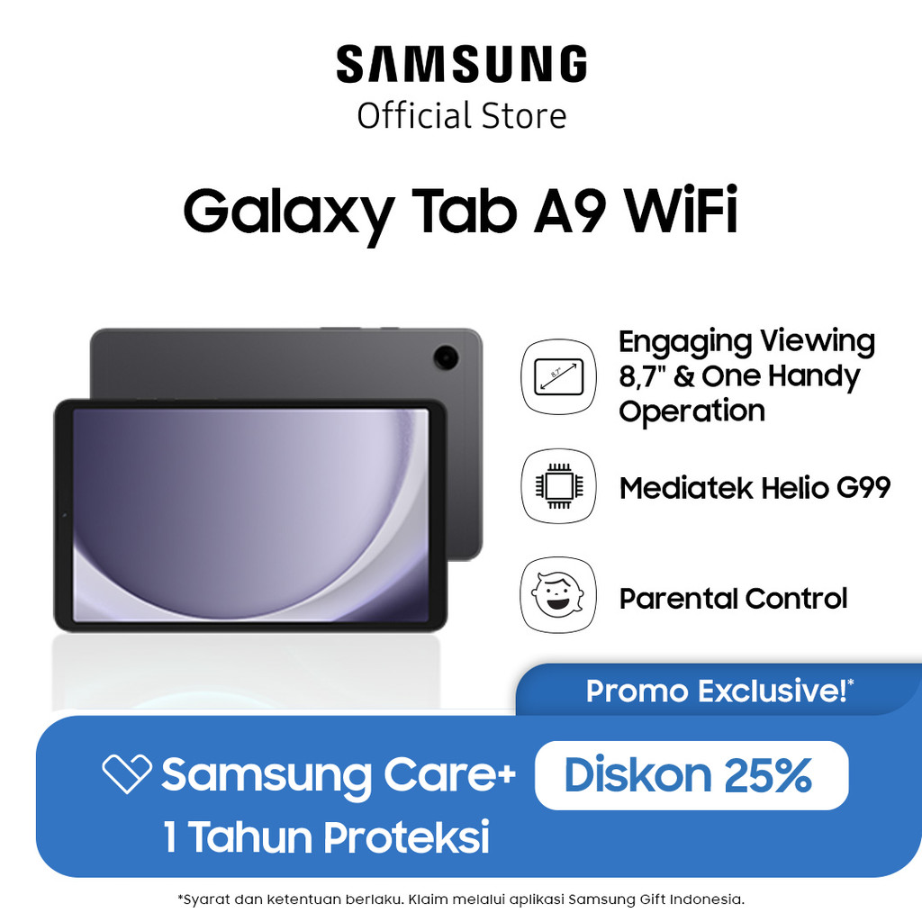 Samsung Galaxy Tab A9 WiFi 4/64GB - Graphite