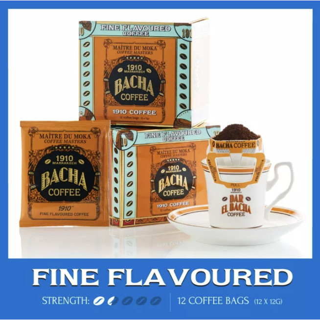 

Bacha Coffee 1910 Fine Flavoured 12pcs