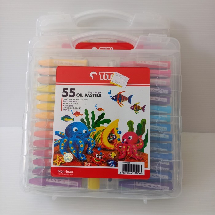 

~~~~~] oil pastels/krayon Titi 55 warna