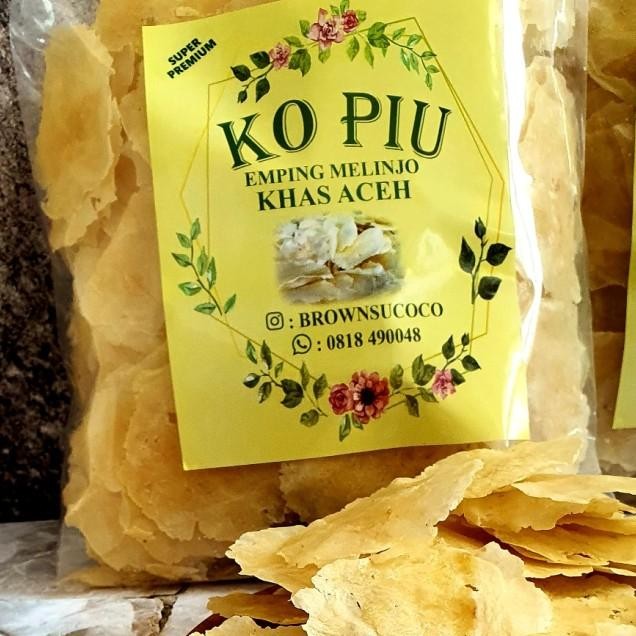 

Emping Aceh Ko Piu (6 S/D 7 Cm) 500Gram