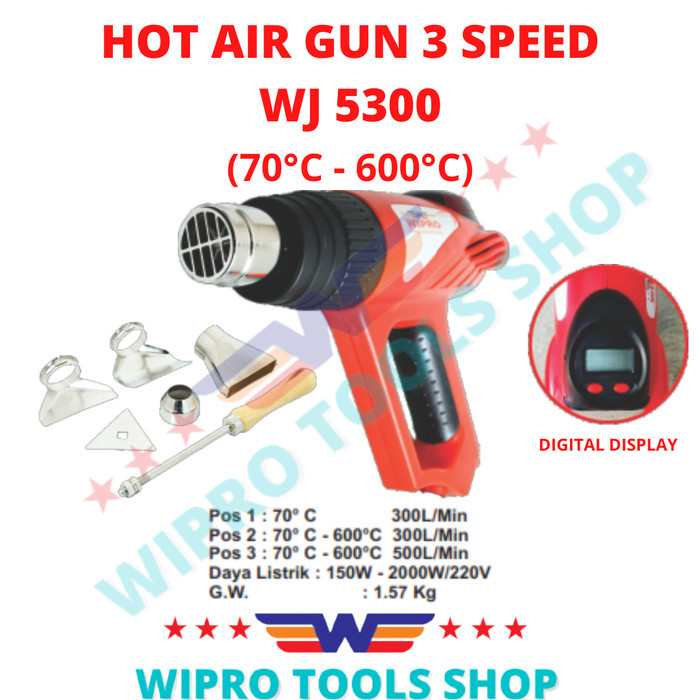 READY STOKKK WIPRO Heat Gun / Hot Air Gun W 5300