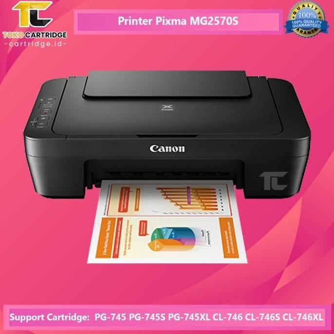 TERBARU - Printer Canon PIXMA MP287 Multifunction Print Scan Copy All-in-One