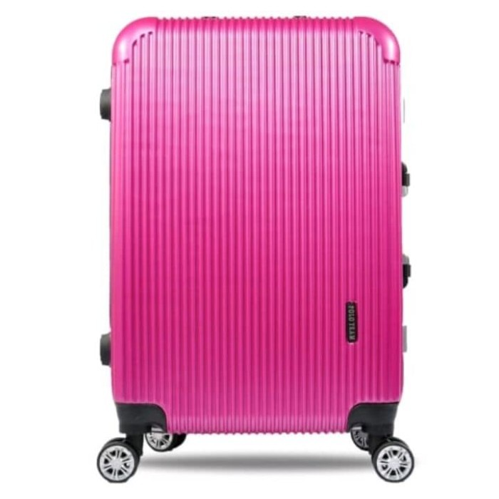 PROMO MURAH Koper No Zipper Fiber Polo ukuran 24 Inch - 101