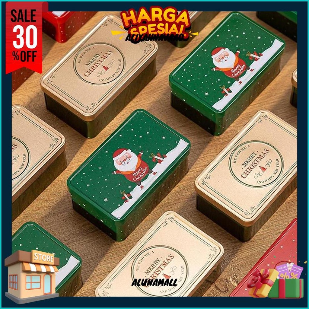 

2024Cm - Kaleng Mini Cookies - Kaleng Cookies Best Wishes - Kaleng Hadiah - Kaleng Biskuit Permen Xmas - Scoop Kotak Natal Tin Box Kaleng Kilat