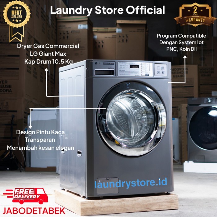 READY Mesin Pengering LG Giant Commercial