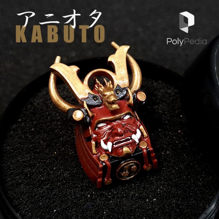 Diskon Samurai Kabuto Artisan Keycaps / Keycap V2