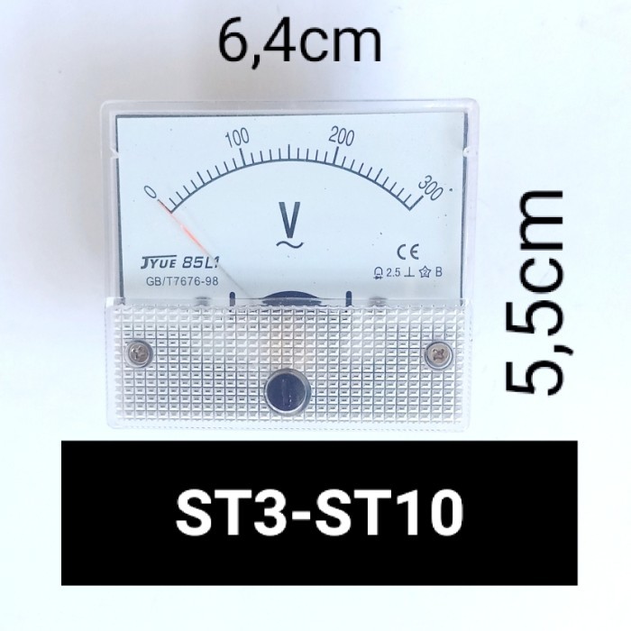 hanya disini] Volmeter st3 st5 st7,5 st10 3kw5kw 7,5kw 10kw